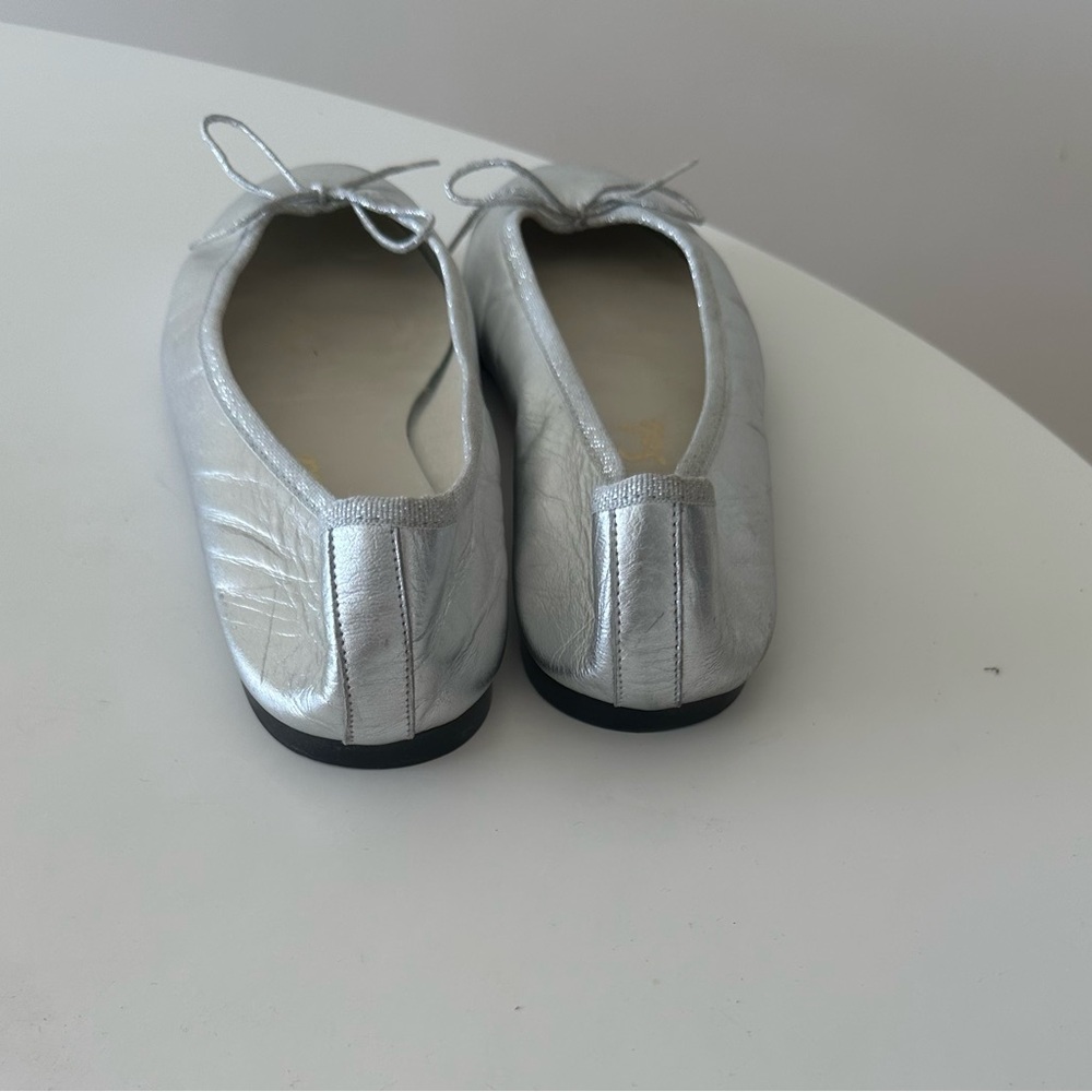 London Sole Comfortable Chic Versatile Silver Col… - image 4